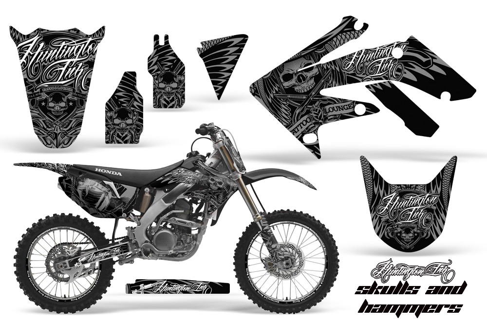 Honda CRF250R 04-09 Graphics Kit HISH S NPs